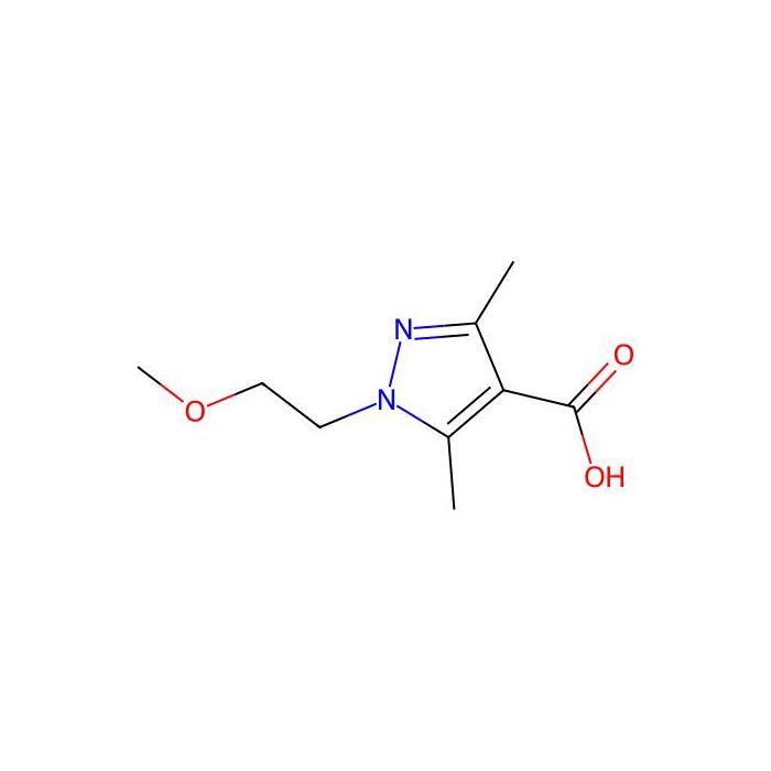 1-(2-methoxyethyl)-3,5-dimethyl-1H-pyrazole-4-carboxylic acid - ≥97% CAS No(1108712-66-8) by Aladdin Scientific