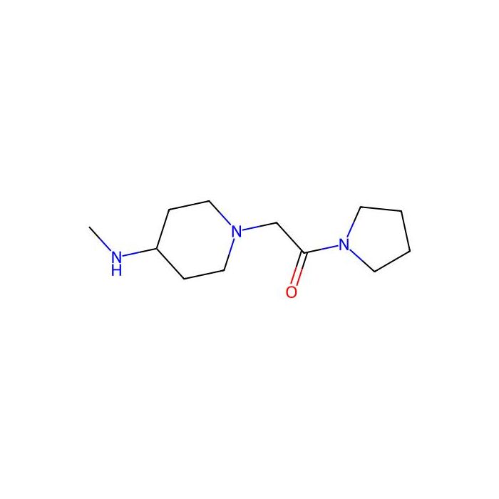 2-[4-(Methylamino)piperidin-1-yl]-1-(pyrrolidin-1-yl)ethan-1-one - ≥98% CAS No(1184429-52-4) by Aladdin Scientific