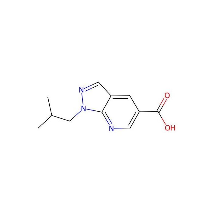 1-(2-methylpropyl)-1H-pyrazolo[3,4-b]pyridine-5-carboxylic acid - ≥95% CAS No(926195-05-3) by Aladdin Scientific
