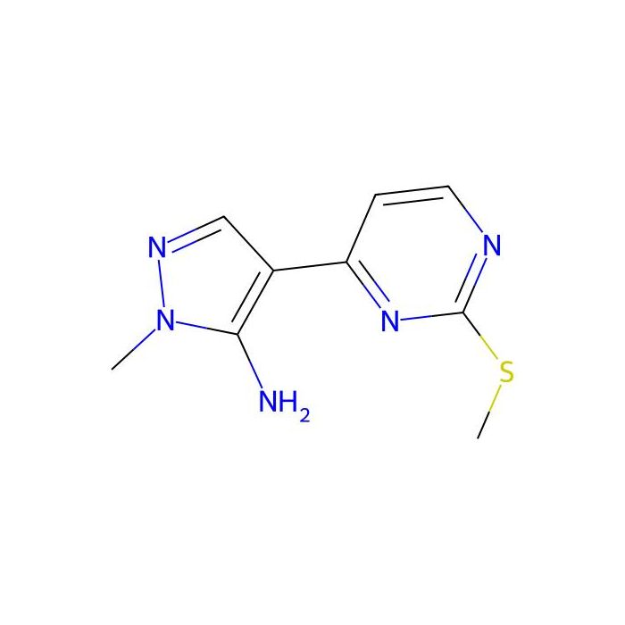 1-methyl-4-(2-(methylthio)pyrimidin-4-yl)-1H-pyrazol-5-amine - ≥95% CAS No(956721-98-5) by Aladdin Scientific