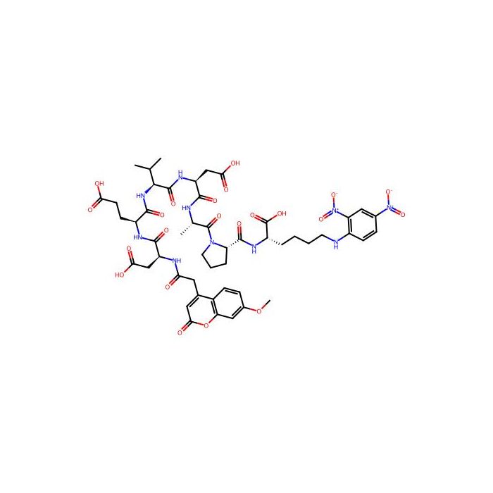 7-Methoxycoumarin-4-acetyl-Asp-Glu-Val-Asp-Ala-Pro-(2,4-dinitrophenyl)Lys -  CAS No(189696-20-6) by Aladdin Scientific
