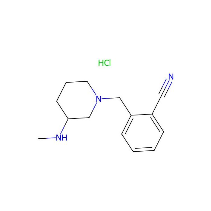 2-((3-(Methylamino)piperidin-1-yl)methyl)benzonitrile hydrochloride - ≥95% CAS No(1289385-58-5) by Aladdin Scientific