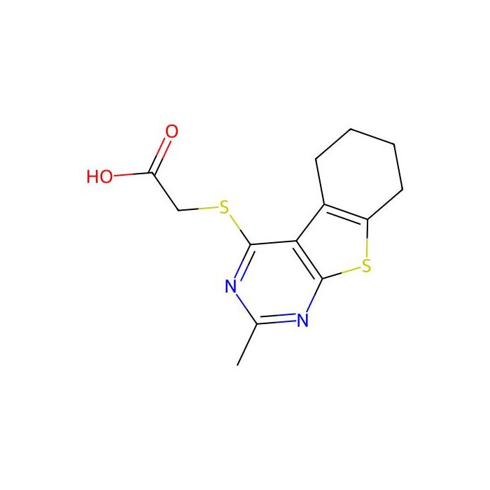 (2-Methyl-5,6,7,8-tetrahydro-benzo[4,5]thieno[2,3-d]pyrimidin-4-ylsulfanyl)acetic acid -  CAS No(301357-21-1) by Aladdin Scientific