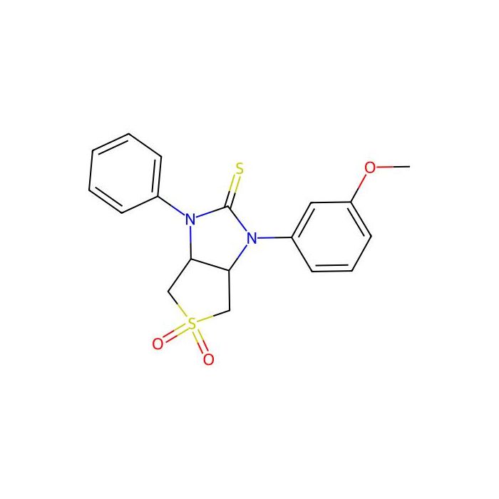 1-(3-methoxyphenyl)-3-phenyltetrahydro-1H-thieno[3,4-d]imidazole-2(3H)-thione 5,5-dioxide -  CAS No(462069-20-1) by Aladdin Scientific