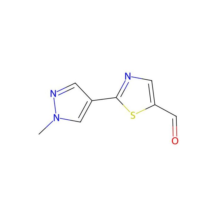 2-(1-methyl-1H-pyrazol-4-yl)-1,3-thiazole-5-carbaldehyde - ≥95% CAS No(1248209-05-3) by Aladdin Scientific