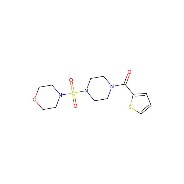 (4-(Morpholinosulfonyl)piperazin-1-yl)(thiophen-2-yl)methanone - ≥98% CAS No(825607-96-3) by Aladdin Scientific