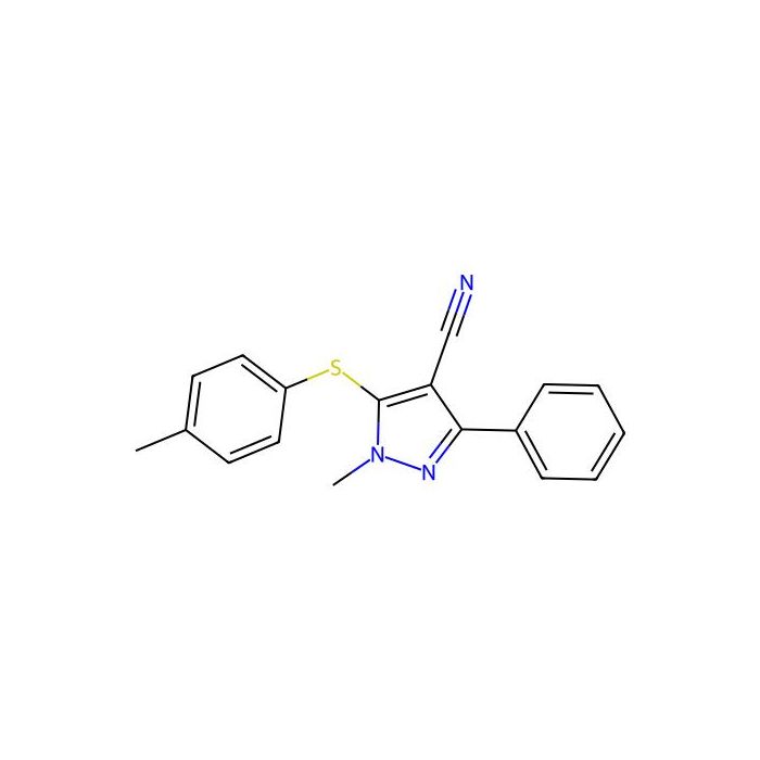 1-methyl-5-[(4-methylphenyl)sulfanyl]-3-phenyl-1H-pyrazole-4-carbonitrile -  CAS No(321998-34-9) by Aladdin Scientific