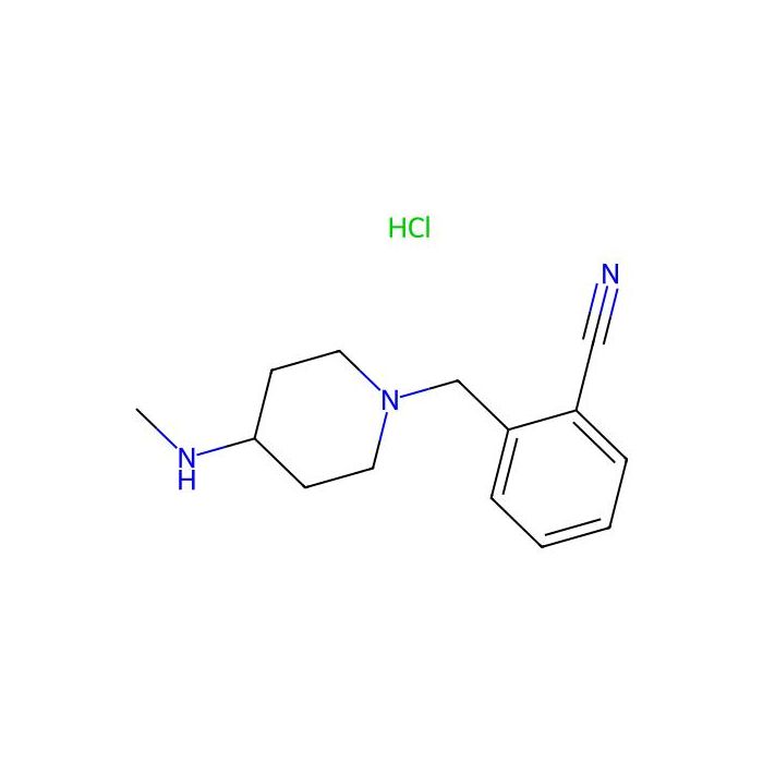2-((4-(Methylamino)piperidin-1-yl)methyl)benzonitrile hydrochloride - ≥95% CAS No(1289387-45-6) by Aladdin Scientific