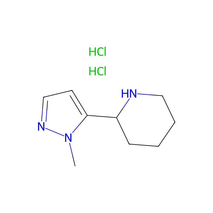 2-(1-methyl-1H-pyrazol-5-yl)piperidine dihydrochloride - ≥97% CAS No(1609402-74-5) by Aladdin Scientific
