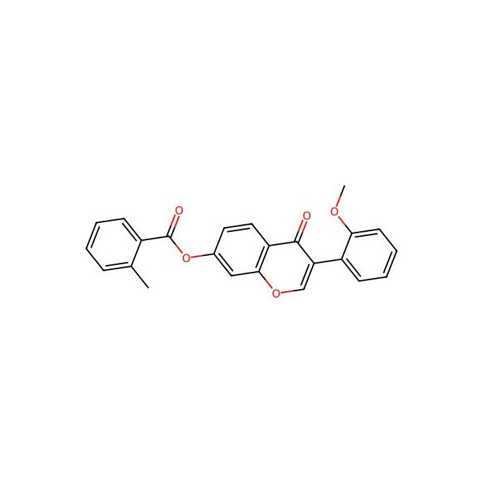 3-(2-methoxyphenyl)-4-oxo-4H-chromen-7-yl 2-methylbenzoate -  CAS No(303121-61-1) by Aladdin Scientific