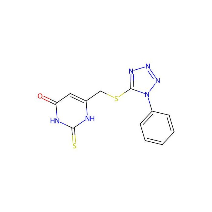 2-mercapto-6-{[(1-phenyl-1H-tetraazol-5-yl)thio]methyl}-4-pyrimidinol -  CAS No(673445-18-6) by Aladdin Scientific
