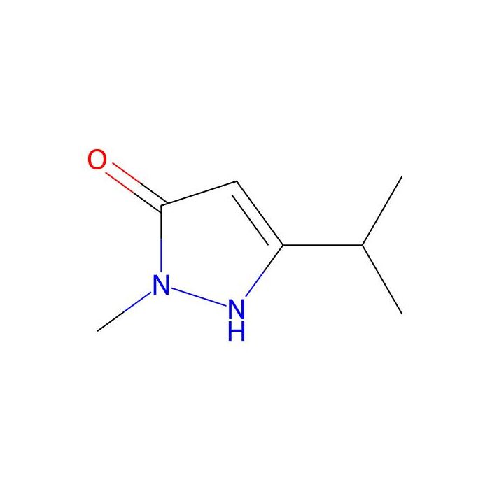 1-methyl-3-(propan-2-yl)-1H-pyrazol-5-ol - ≥98% CAS No(29939-24-0) by Aladdin Scientific