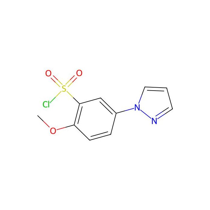 2-methoxy-5-(1H-pyrazol-1-yl)benzenesulfonyl chloride -  CAS No(1189749-71-0) by Aladdin Scientific