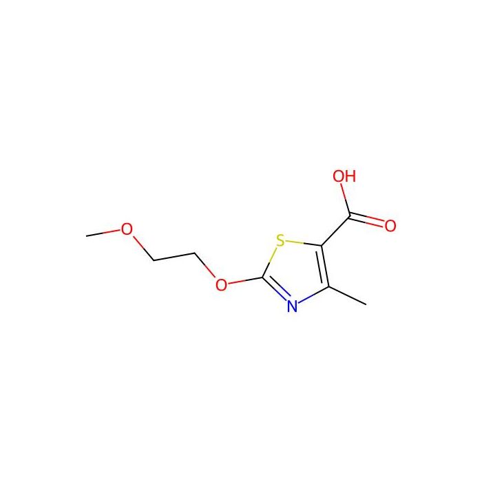 2-(2-Methoxyethoxy)-4-methyl-1,3-thiazole-5-carboxylic acid -  CAS No(1338494-94-2) by Aladdin Scientific