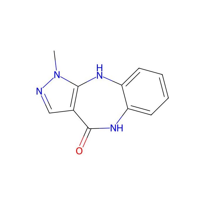 1-methyl-5,10-dihydrobenzo[b]pyrazolo[3,4-e][1,4]diazepin-4(1H)-one - ≥95% CAS No(87295-97-4) by Aladdin Scientific