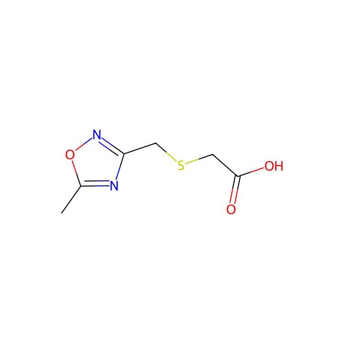 2-(((5-Methyl-1,2,4-oxadiazol-3-yl)methyl)sulfanyl)acetic acid - ≥95% CAS No(923255-50-9) by Aladdin Scientific
