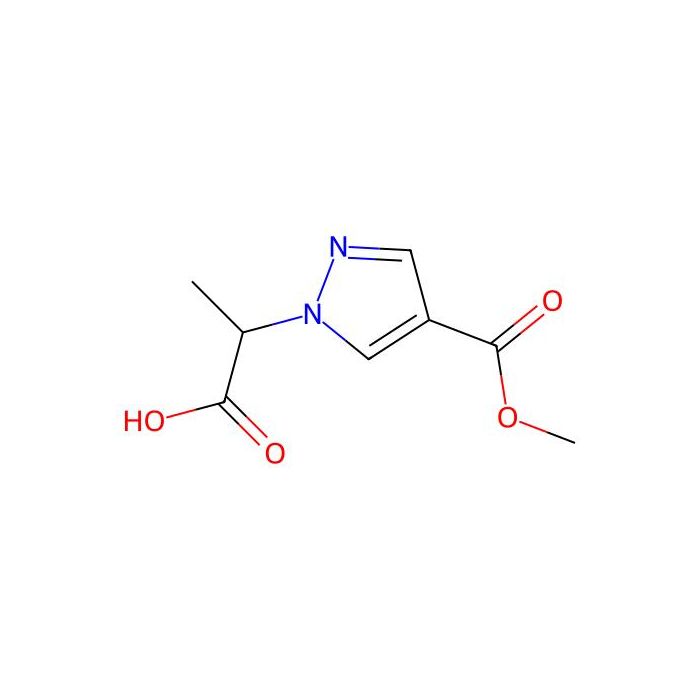 2-(4-(methoxycarbonyl)-1H-pyrazol-1-yl)propanoic acid - ≥97% CAS No(1006494-90-1) by Aladdin Scientific