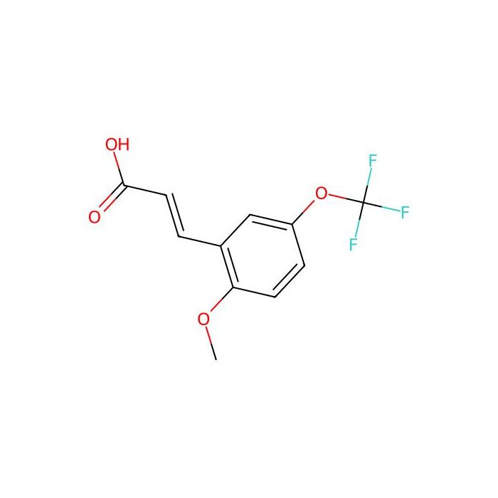 2-Methoxy-5-(trifluoromethoxy)cinnamic acid - ≥95% CAS No(1017779-14-4) by Aladdin Scientific