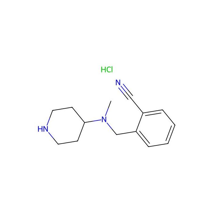 2-((Methyl(piperidin-4-yl)amino)methyl)benzonitrile hydrochloride - ≥95% CAS No(1289386-29-3) by Aladdin Scientific