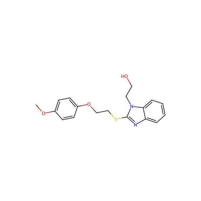 2-(2-([2-(4-Methoxyphenoxy)ethyl]thio)-1H-benzimidazol-1-yl)ethanol -  CAS No(313233-17-9) by Aladdin Scientific