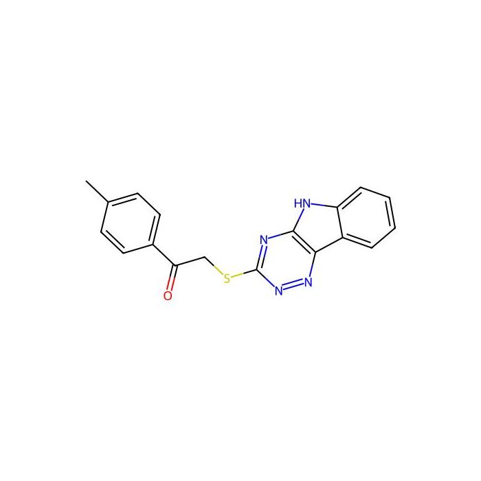 1-(4-methylphenyl)-2-(5H-[1,2,4]triazino[5,6-b]indol-3-ylsulfanyl)ethanone -  CAS No(61054-37-3) by Aladdin Scientific