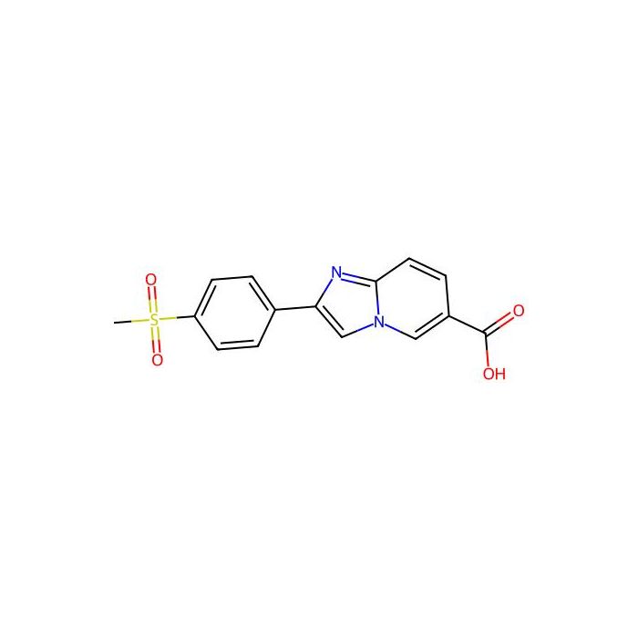 2-[4-(Methylsulfonyl)phenyl]imidazo[1,2-a]pyridine-6-carboxylic acid - ≥90% CAS No(866051-23-2) by Aladdin Scientific