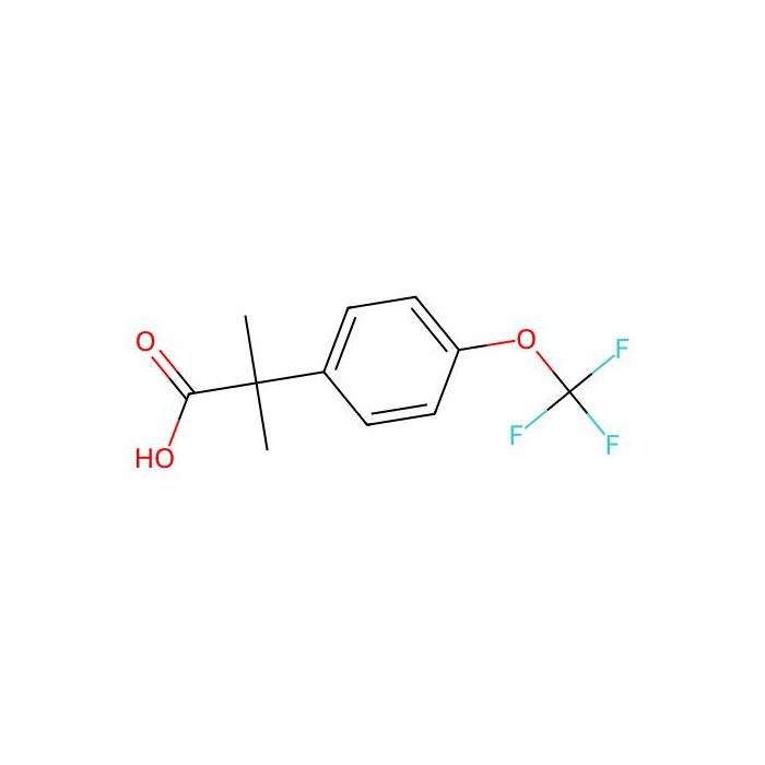 2-Methyl-2-[4-(trifluoromethoxy)phenyl]propanoic acid - ≥95% CAS No(1260795-43-4) by Aladdin Scientific