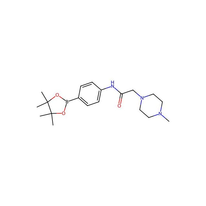 2-(4-methylpiperazin-1-yl)-N-(4-(4,4,5,5-tetramethyl-1,3,2-dioxaborolan-2-yl)phenyl)acetamide - ≥98% CAS No(1480399-95-8) by Aladdin Scientific