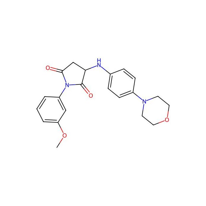 1-(3-Methoxyphenyl)-3-((4-morpholinophenyl)amino)pyrrolidine-2,5-dione -  CAS No(474008-08-7) by Aladdin Scientific