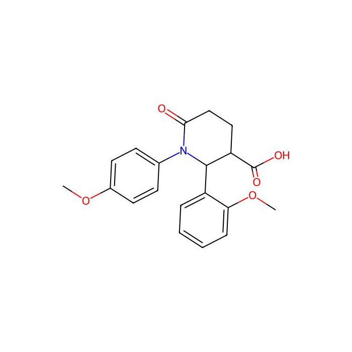 2-(2-Methoxyphenyl)-1-(4-methoxyphenyl)-6-oxopiperidine-3-carboxylic acid - ≥95% CAS No(855715-29-6) by Aladdin Scientific