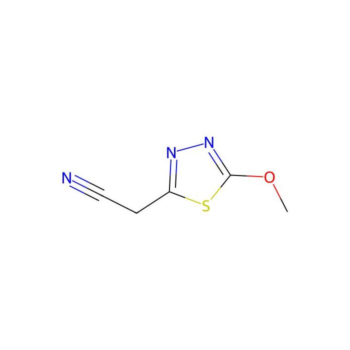 2-(5-Methoxy-1,3,4-thiadiazol-2-yl)acetonitrile - ≥97% CAS No(84389-19-5) by Aladdin Scientific
