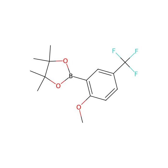 2-(2-Methoxy-5-(trifluoromethyl)phenyl)-4,4,5,5-tetramethyl-1,3,2-dioxaborolane - ≥98% CAS No(1688686-12-5) by Aladdin Scientific