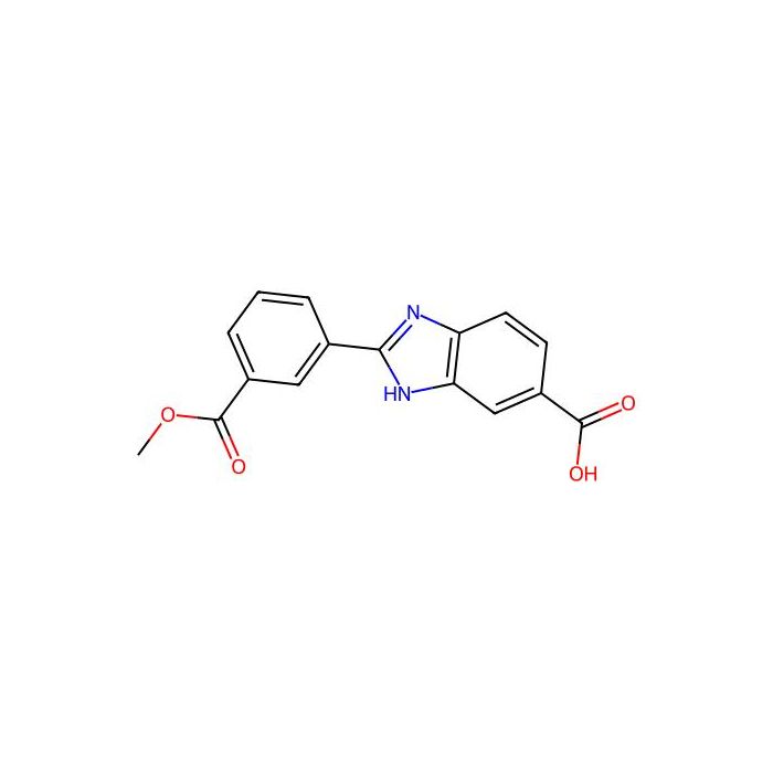 2-(3-Methoxycarbonylphenyl)-1h-benzimidazole-5-carboxylic acid - ≥95% CAS No(904818-10-6) by Aladdin Scientific