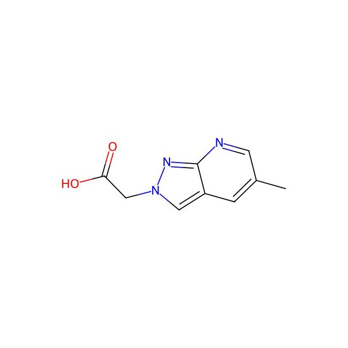 (5-methyl-2H-pyrazolo[3,4-b]pyridin-2-yl)acetic acid - ≥97% CAS No(1160246-26-3) by Aladdin Scientific