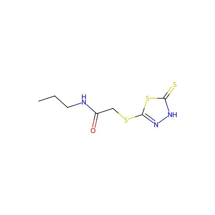 2-[(5-mercapto-1,3,4-thiadiazol-2-yl)thio]-N-propylacetamide - ≥95% CAS No(155329-60-5) by Aladdin Scientific
