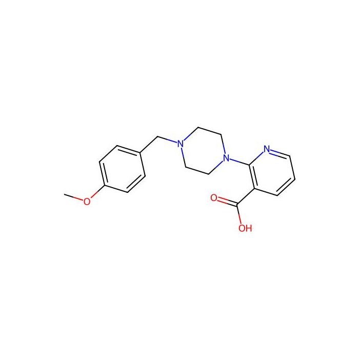2-{4-[(4-Methoxyphenyl)methyl]piperazin-1-yl}pyridine-3-carboxylic acid - ≥98% CAS No(247117-88-0) by Aladdin Scientific