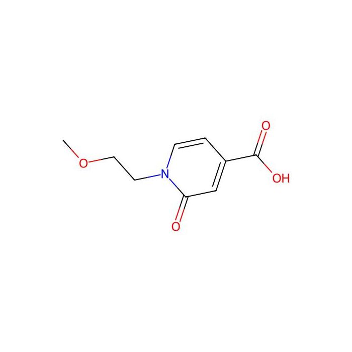 1-(2-Methoxyethyl)-2-oxo-1,2-dihydropyridine-4-carboxylic acid - ≥95% CAS No(1203543-99-0) by Aladdin Scientific
