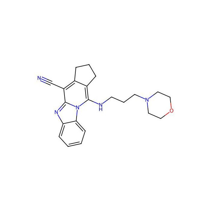 11-((3-morpholinopropyl)amino)-2,3-dihydro-1H-benzo[4,5]imidazo[1,2-a]cyclopenta[d]pyridine-4-carbonitrile -  CAS No(385420-70-2) by Aladdin Scientific