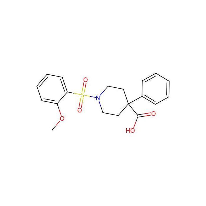 1-(2-Methoxybenzenesulfonyl)-4-phenylpiperidine-4-carboxylic acid -  CAS No(793727-34-1) by Aladdin Scientific