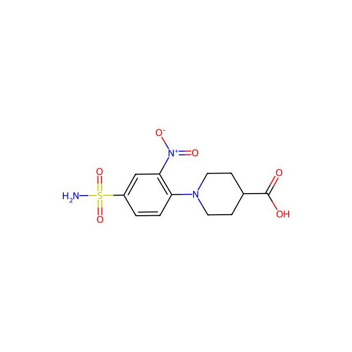 1-(2-Nitro-4-sulfamoylphenyl)piperidine-4-carboxylic acid - ≥95% CAS No(790271-27-1) by Aladdin Scientific