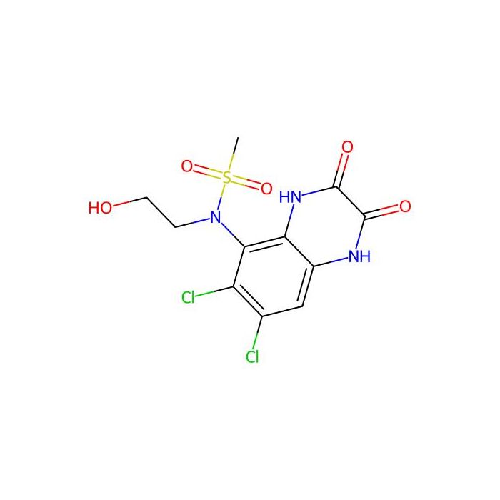 N-(6,7-dichloro-2,3-dioxo-1,4-dihydroquinoxalin-5-yl)-N-(2-hydroxyethyl)methanesulfonamide -  CAS No(178908-09-3) by Aladdin Scientific