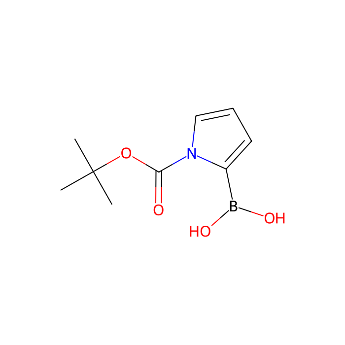 1-Boc-2-pyrroleboronic Acid (contains varying amounts of Anhydride) - ≥98% CAS No(135884-31-0) by Aladdin Scientific