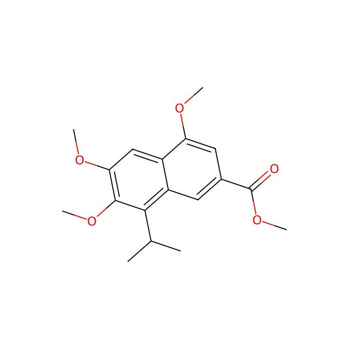 2-Naphthalenecarboxylic acid, 4,6,7-trimethoxy-8-(1-methylethyl)-, methyl ester - ≥97% CAS No(213682-35-0) by Aladdin Scientific