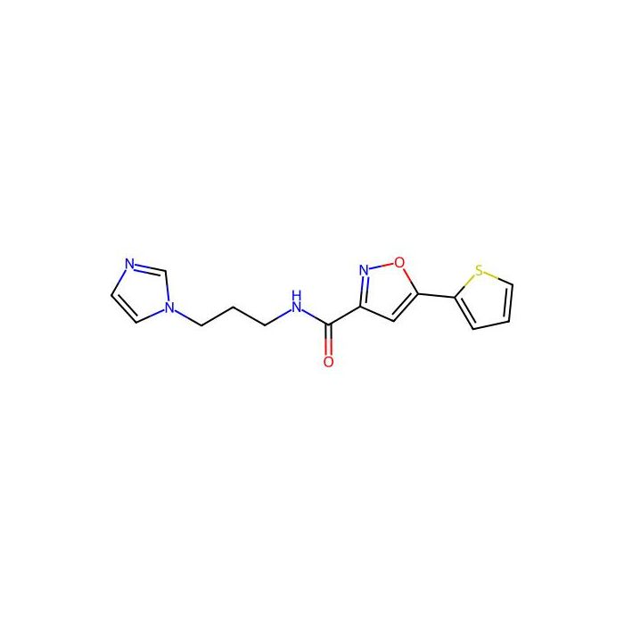 N-[3-(1H-imidazol-1-yl)propyl]-5-thien-2-ylisoxazole-3-carboxamide - ≥98% CAS No(909207-35-8) by Aladdin Scientific