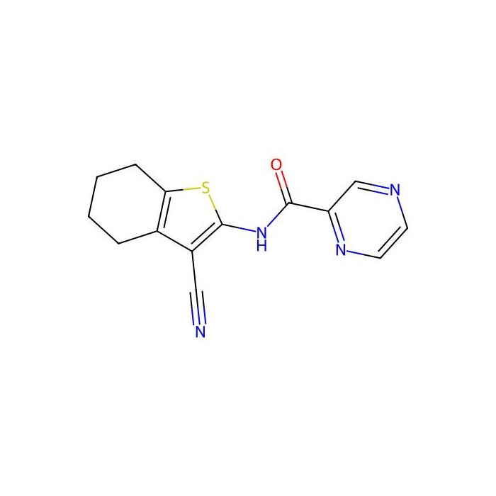 N-(3-cyano-4,5,6,7-tetrahydro-1-benzothiophen-2-yl)pyrazine-2-carboxamide - ≥99% CAS No(312508-42-2) by Aladdin Scientific