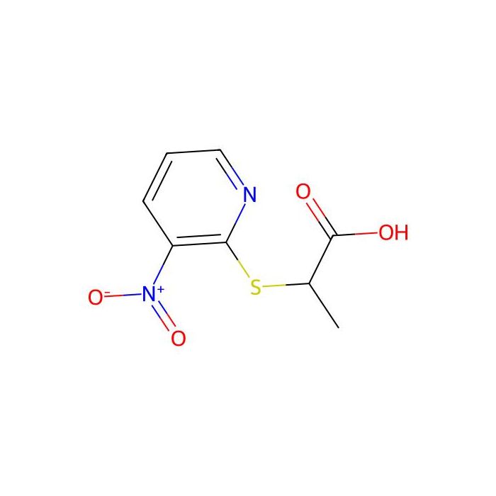 2-(3-nitropyridin-2-yl)sulfanylpropanoic Acid - ≥95% CAS No(100638-02-6) by Aladdin Scientific