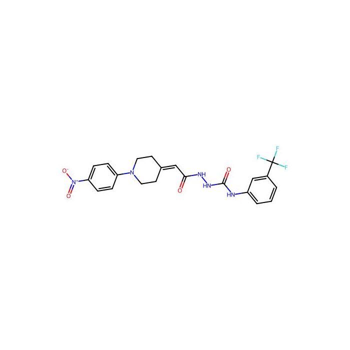 2-{2-[1-(4-nitrophenyl)-4-piperidinylidene]acetyl}-N-[3-(trifluoromethyl)phenyl]-1-hydrazinecarboxamide -  CAS No(251310-57-3) by Aladdin Scientific