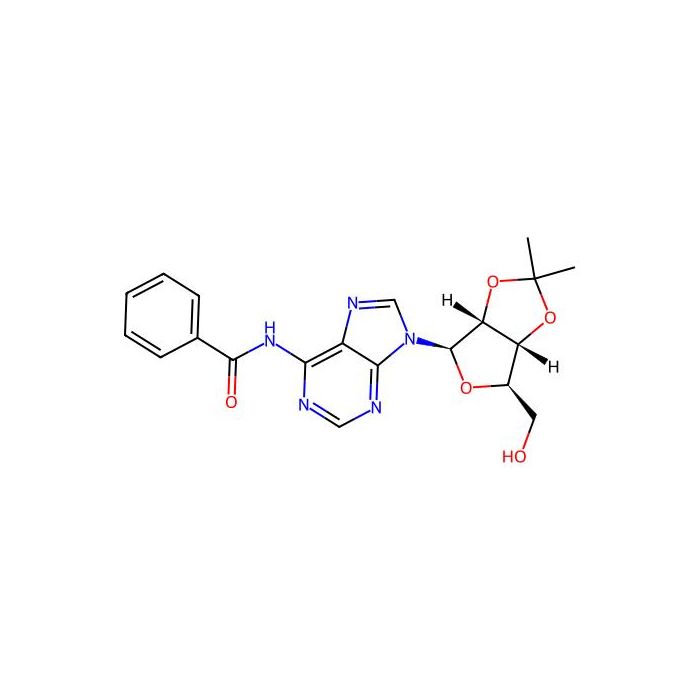 N-[9-[(3aR,4R,6R,6aR)-6-(hydroxymethyl)-2,2-dimethyl-3a,4,6,6a-tetrahydrofuro[3,4-d][1,3]dioxol-4-yl]purin-6-yl]benzamide - ≥98% CAS No(39947-04-1) by Aladdin Scientific