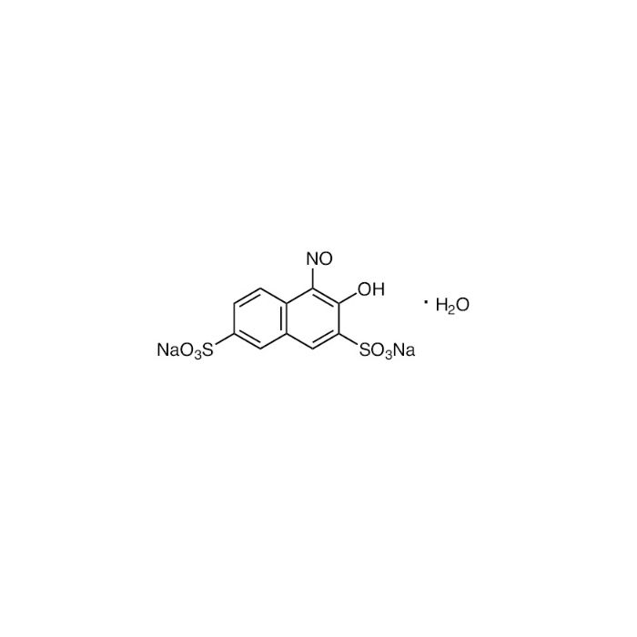 Disodium 1-Nitroso-2-naphthol-3,6-disulfonate monohydrate - AR, ≥98% CAS No(525-05-3) by Aladdin Scientific