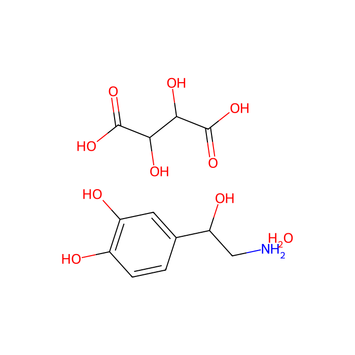 Noradrenaline bitartrate monohydrate - PharmPure™, USP, ≥98%(HPLC) CAS No(108341-18-0) by Aladdin Scientific